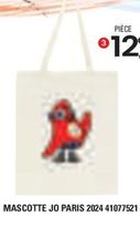 Tote bag logo mascotte JO Paris 2024 offre à 12,99€ sur JouéClub