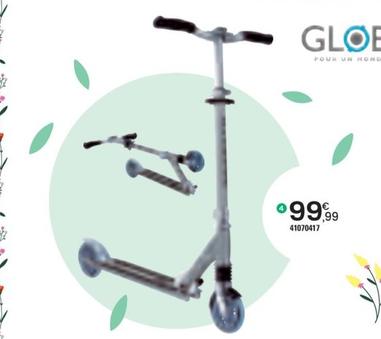 Globber - Trottinette 2 roues Flow Element Comfort - Argent offre à 99,99€ sur JouéClub