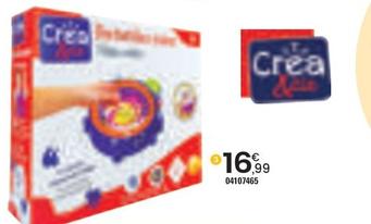 Crea & Cie - Mon tourbillon à peinture offre à 16,99€ sur JouéClub