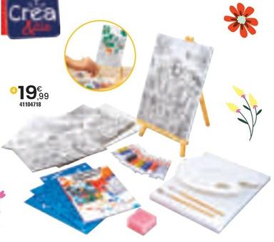 Crea & Cie - Coffret peinture acrylique offre à 19,99€ sur JouéClub