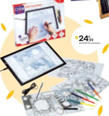 Crea & Cie - Tablette à dessin lumineuse offre à 24,99€ sur JouéClub