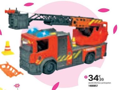 Mon Camion Pompier Scania offre à 34,99€ sur JouéClub