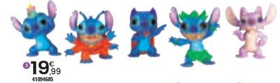 Disney Set 5 figurines Stitch à collectionner offre à 19,99€ sur JouéClub