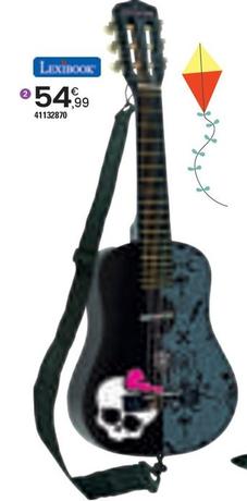 Lexibook - Guitare acoustique en bois 78 cm - Monster High offre à 54,99€ sur JouéClub