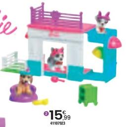 Barbie Pets coffret journée spa offre à 15,99€ sur JouéClub