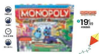 Mon premier Monopoly offre à 19,99€ sur JouéClub