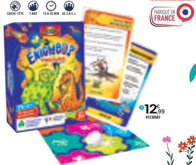 Enigmes - Dinosaures offre à 12,99€ sur JouéClub