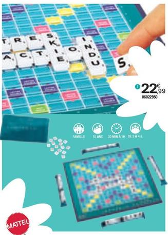Scrabble Voyage offre à 22,99€ sur JouéClub