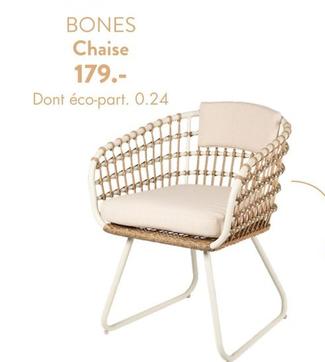 Bones - Chaise offre à 179€ sur Casa