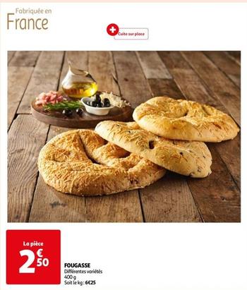 Fougasse offre à 2,5€ sur Auchan Supermarché