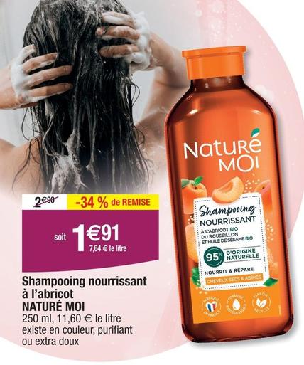 Naturé Moi - Shampooing Nourrissant À L'abricot offre à 1,91€ sur Migros France