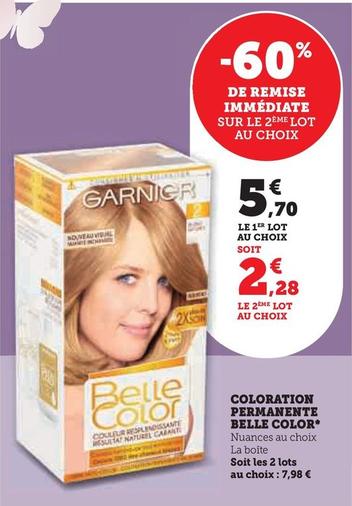 Garnier - Coloration Permanente Belle Color