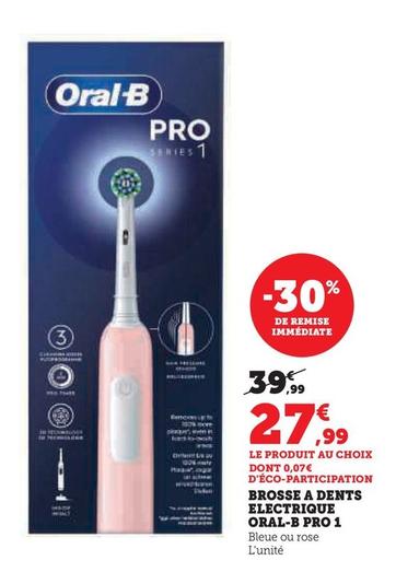 Oral-b - Brosse A Dents Electrique Pro 1