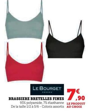 Le Bourget - Brassiere Bretelles Fines