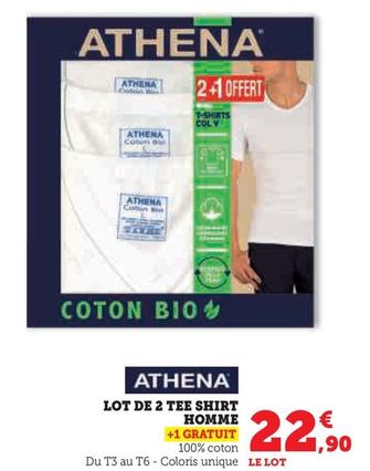 Athena - Lot De 2 Tee Shirt Homme