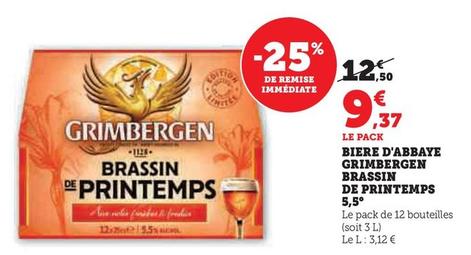 Grimbergen - Biere D'Abbaye Brassin De Printemps 5,5°