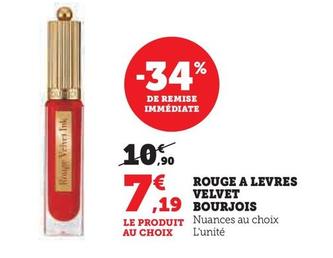Bourjois - Rouge A Levres Velvet 