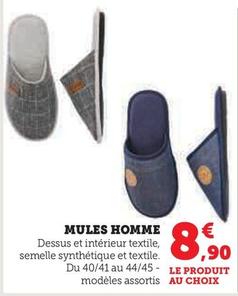 Mules Homme