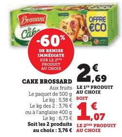 Brossard - Cake