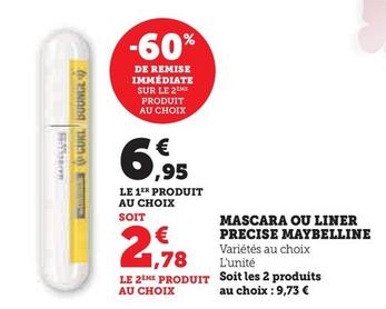 Maybelline - Mascara Ou Liner Precise 
