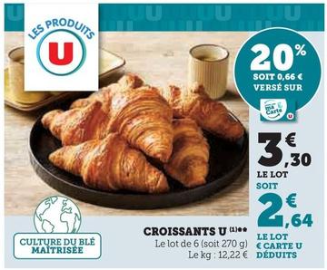 U - Croissants