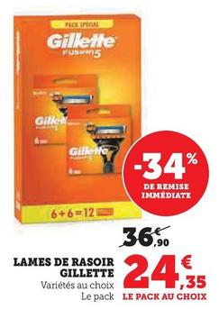Gillette - Lames De Rasoir 