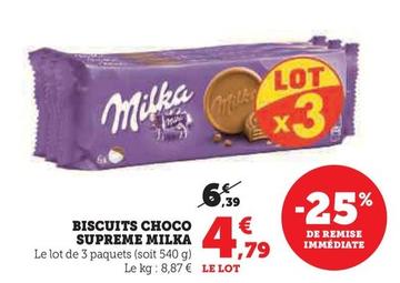 Milka - Biscuits Choco Supreme