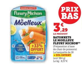 Fleury Michon - Batonnets Le Moelleux