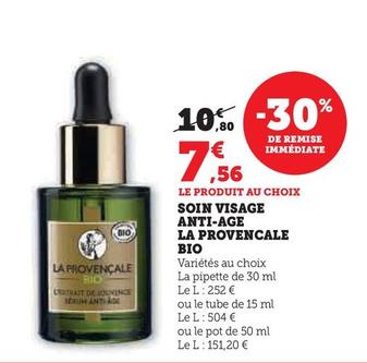 La Provencale Bio - Soin Visage 