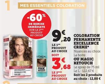 L'Oréal - Coloration Permanente Excellence Creme Ou Magic Retouch