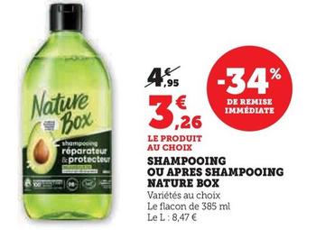 Nature Box - Shampooing Ou Apres Shampooing