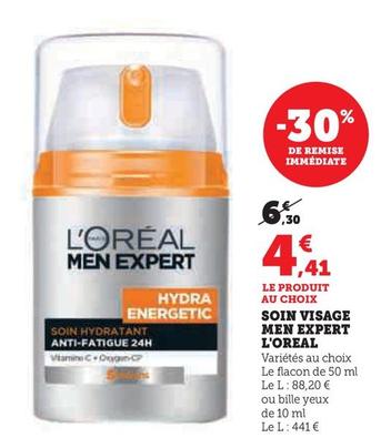 L'oréal - Soin Visage Men Expert 