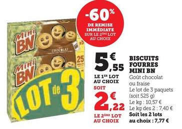 Mini Bn - Biscuits Fourres