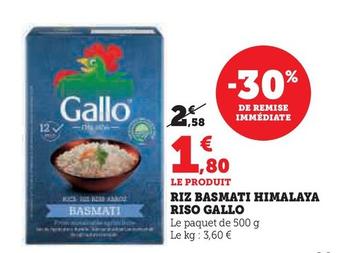 Gallo - Riz Basmati Himalaya Riso