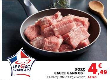 Porc Saute Sans Os