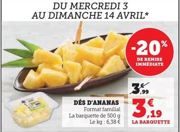 Dés D'Ananas