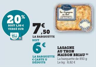 Maison Briau - Lasagne Au Thon 