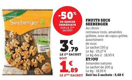 Seeberger - Fruits Secs