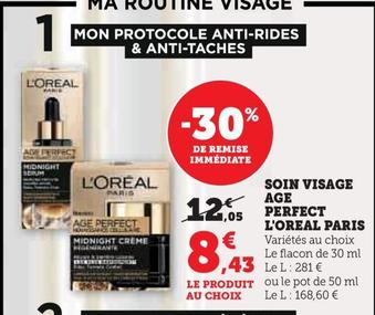 L'oréal Paris - Soin Visage Age Perfect