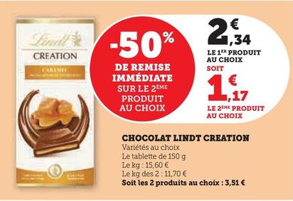 Lindt - Chocolat Creation