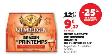 Grimbergen - Biere D'Abbaye Brassin De Printemps 5,5°