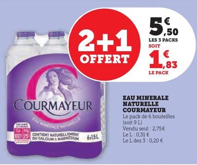 Courmayeur - Eau Minerale Naturelle