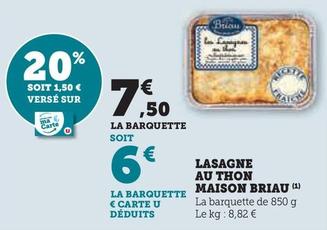 Maison Briau - Lasagne Au Thon