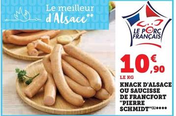 Knack D'Alsace Ou Saucisse De Francfort Pierre Schmidt