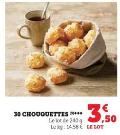 30 Chouquettes