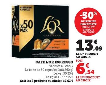L'or - Café Expresso