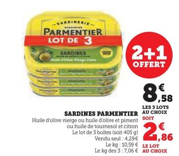 Parmentier - Sardines