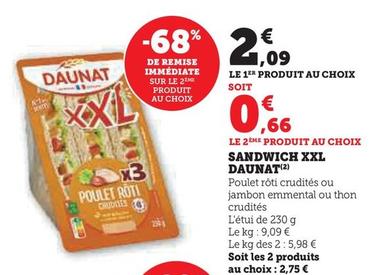 Daunat - Sandwich XXL
