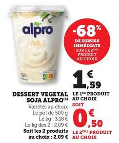 Alpro - Dessert Vegetal Soja