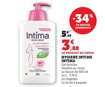 Intima - Hygiene Intime